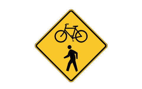 Preview of the W11-15 Trail crossing symbol, block RSW_W11_15
