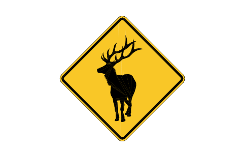 Preview of the W11-20 Elk symbol, block RSW_W11_20