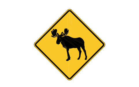 Preview of the W11-21 Moose symbol, block RSW_W11_21
