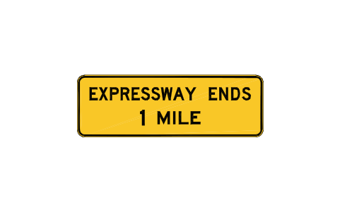 Preview of the W19-2 Expressway ends symbol, block RSW_W19_2
