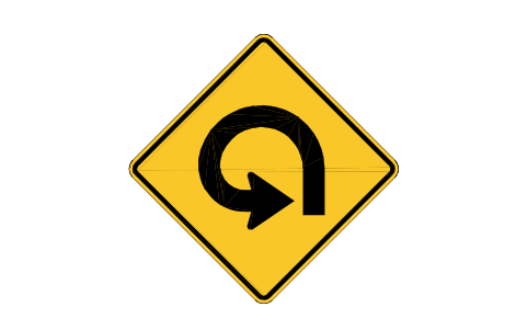 Preview of the W1-15L 270-degree curve, L symbol, block RSW_W1_15L