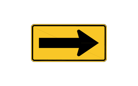 Preview of the W1-6R Large arrow, right symbol, block RSW_W1_6R