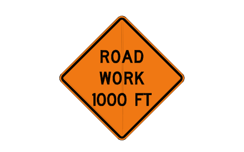 Preview of the W20-1 Road work ahead symbol, block RSW_W20_1