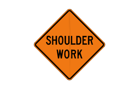 Preview of the W21-5 Shoulder work symbol, block RSW_W21_5