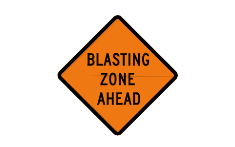 Preview of the W22-1 Blasting zone symbol, block RSW_W22_1