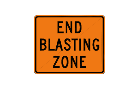 Preview of the W22-3 End blasting zone symbol, block RSW_W22_3