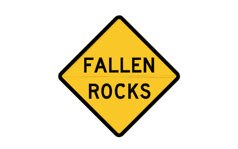 Preview of the W8-14 Fallen rocks symbol, block RSW_W8_14