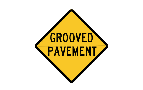 Preview of the W8-15 Grooved pavement symbol, block RSW_W8_15