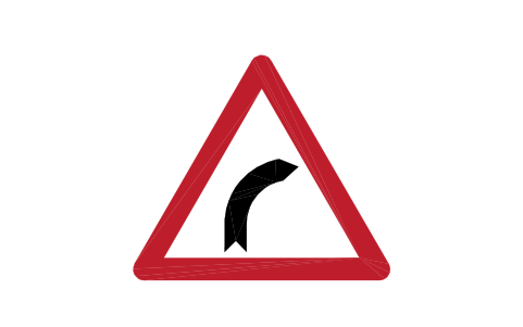 Preview of the A-01.2 Right bend symbol, block RSG_A_01_2