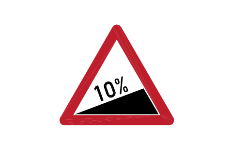 Preview of the A-03.1 Steep ascent symbol, block RSG_A_03_1