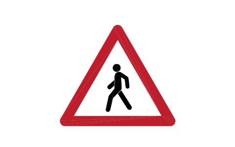 Preview of the A-12.2 Pedestrians symbol, block RSG_A_12_2