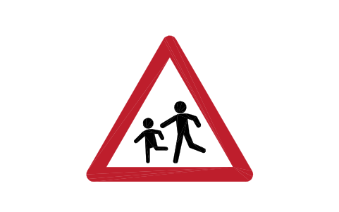 Preview of the A-13.1 Children symbol, block RSG_A_13_1