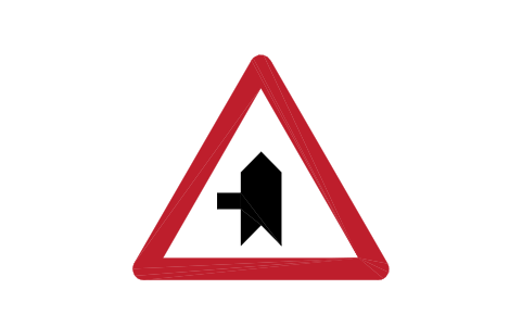 Preview of the A-19.2 Junction, give way 2 symbol, block RSG_A_19_2