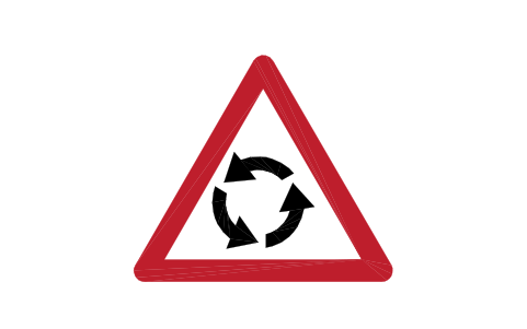 Preview of the A-20.1 Roundabout symbol, block RSG_A_20_1
