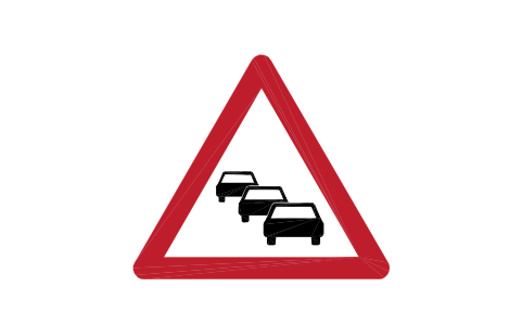 Preview of the A-22.1 Traffic congestion symbol, block RSG_A_22_1