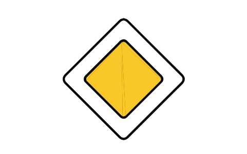 Preview of the B-03.1 Priority road symbol, block RSG_B_03_1