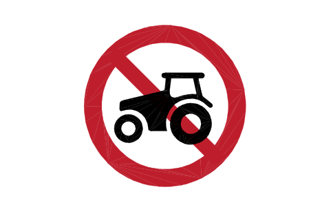 Preview of the C-03.12 No agricultural symbol, block RSG_C_03_12