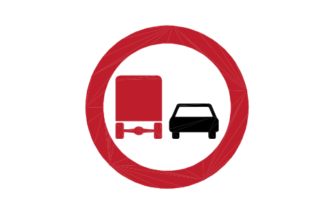 Preview of the C-13.3 No overtaking, goods symbol, block RSG_C_13_3