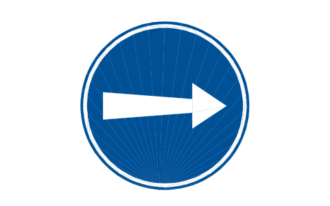 Preview of the D-01.5 Turn right symbol, block RSG_D_01_5