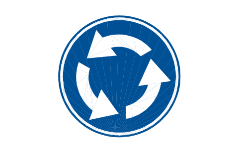 Preview of the D-03.1 Roundabout symbol, block RSG_D_03_1