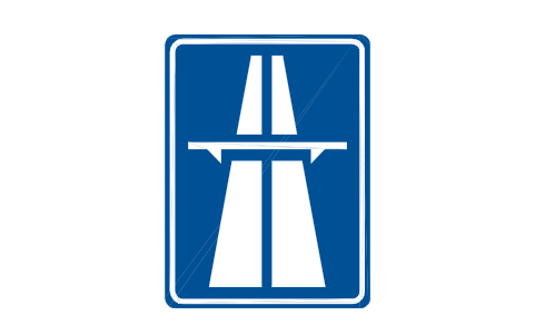 Preview of the E-05.1 Motorway symbol, block RSG_E_05_1