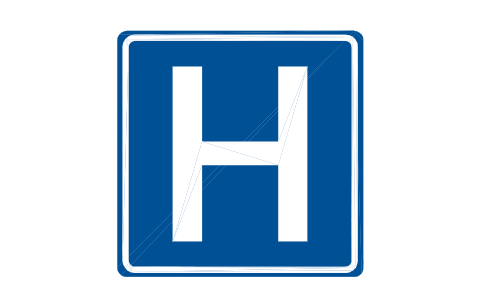 Preview of the E-11.1 Hospital symbol, block RSG_E_11_1