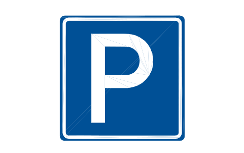 Preview of the E-12.1 Parking symbol, block RSG_E_12_1