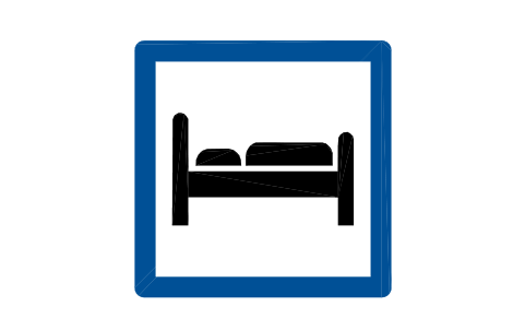 Preview of the F-05.1 Hotel or motel symbol, block RSG_F_05_1