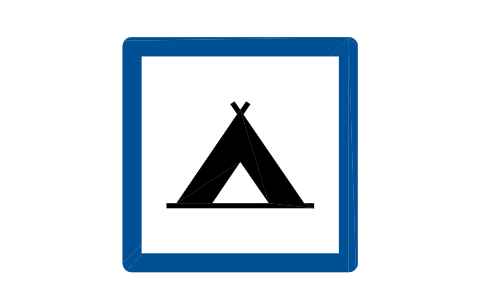 Preview of the F-07.2 Camping site symbol, block RSG_F_07_2