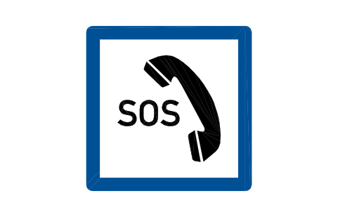 Preview of the F-10.1 Emergency telephone symbol, block RSG_F_10_1