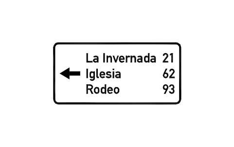 Preview of the G-05.6 Direction sign, tall 3 symbol, block RSG_G_05_6