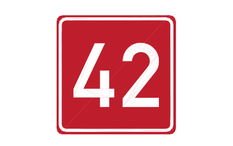 Preview of the G-08.1 Road identification symbol, block RSG_G_08_1