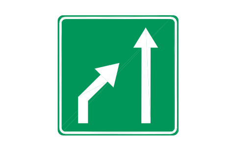 Preview of the G-12.1 Lane ends symbol, block RSG_G_12_1