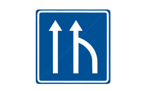 Preview of the G-12.2 Lane closed symbol, block RSG_G_12_2