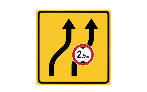 Preview of the G-27.1 Lane directions, works symbol, block RSG_G_27_1