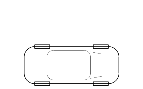 Preview of the Car, saloon symbol, block RDT_CAR_SEDAN