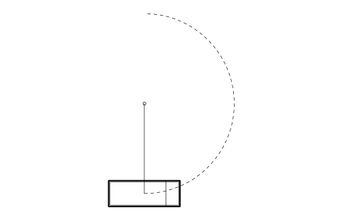 Preview of the Design vehicle, passenger car symbol, block RDT_DESIGN_CAR