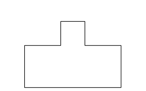 Preview of the Hammerhead turning area symbol, block RDT_HAMMERHEAD