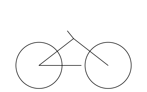 Preview of the Cycle lane symbol symbol, block RDT_MK_BIKE_SYMBOL