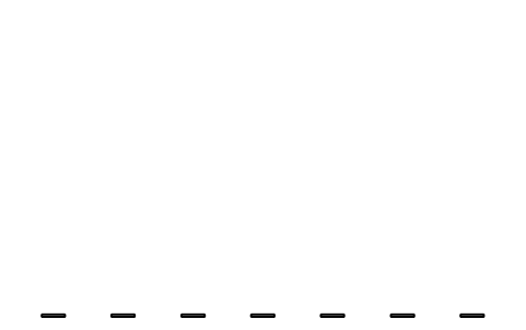 Preview of the Lane line, short dash, 20 m symbol, block RDT_MK_CENTRE_DASH_SHORT