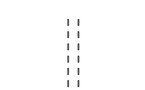 Preview of the Cycle crossing, 2 m symbol, block RDT_MK_CYCLE_CROSSING