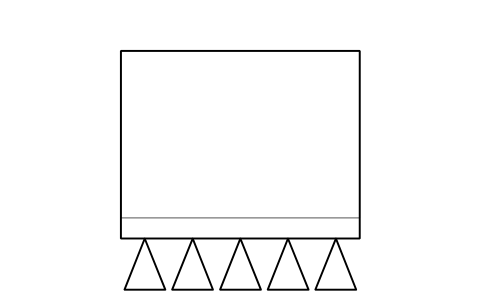 Preview of the Speed hump markings symbol, block RDT_MK_SPEED_HUMP