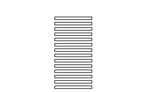 Preview of the Zebra crossing, 6 m wide symbol, block RDT_MK_ZEBRA_6
