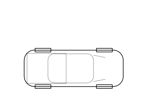 Preview of the Pickup truck symbol, block RDT_PICKUP