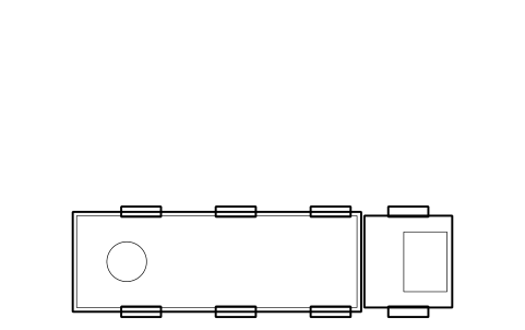 Preview of the Refuse truck symbol, block RDT_REFUSE