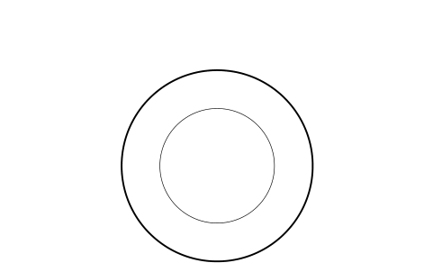Preview of the Bollard, removable symbol, block RDT_SF_BOLLARD_REM
