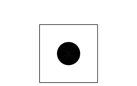 Preview of the Delineator post symbol, block RDT_SF_DELINEATOR