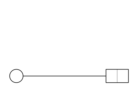 Preview of the Street light, single arm symbol, block RDT_SF_LAMP_1