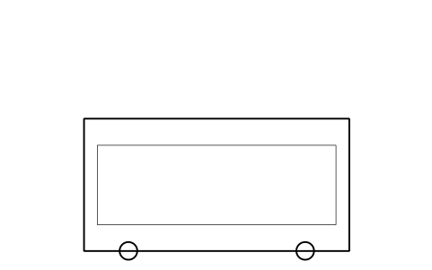 Preview of the Variable message sign, portable symbol, block RDT_SF_VMS