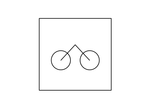 Preview of the Cycle route sign symbol, block RDT_SIGN_CYCLE